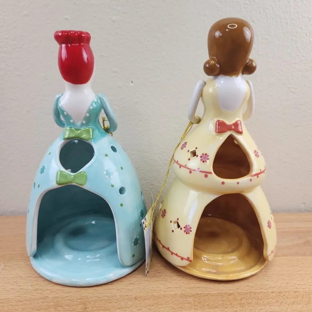 Girlish Charm Ceramic Candle Holders by Westland- Charlotte & Lilly